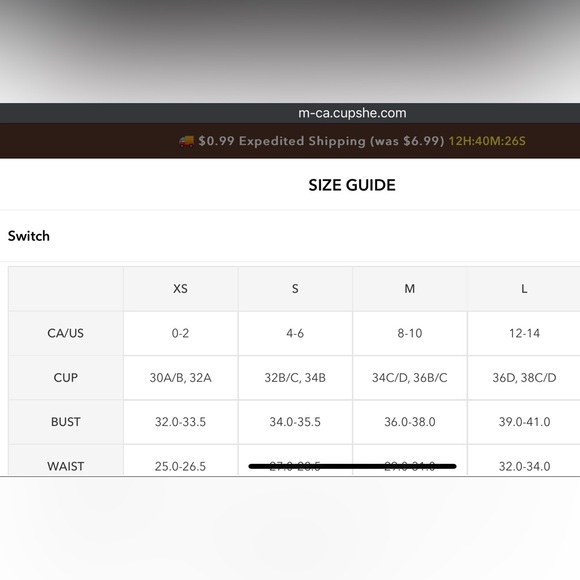 NWT CUPSHE Bikini Top - Picture 4 of 6